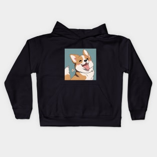 Cute and Funny Puppy Digital Download - Add Some Humor to Your Home Decor Kids Hoodie